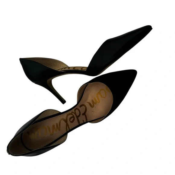 Sam Edelman TELSA D'Orsay Pump 3" Heels Black women's size 11 - Picture 7 of 13